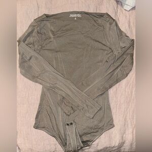 Abercrombie & Fitch boatneck bodysuit